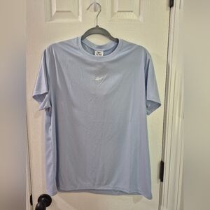 Reebok Blue Short Sleeve Athletic Tee